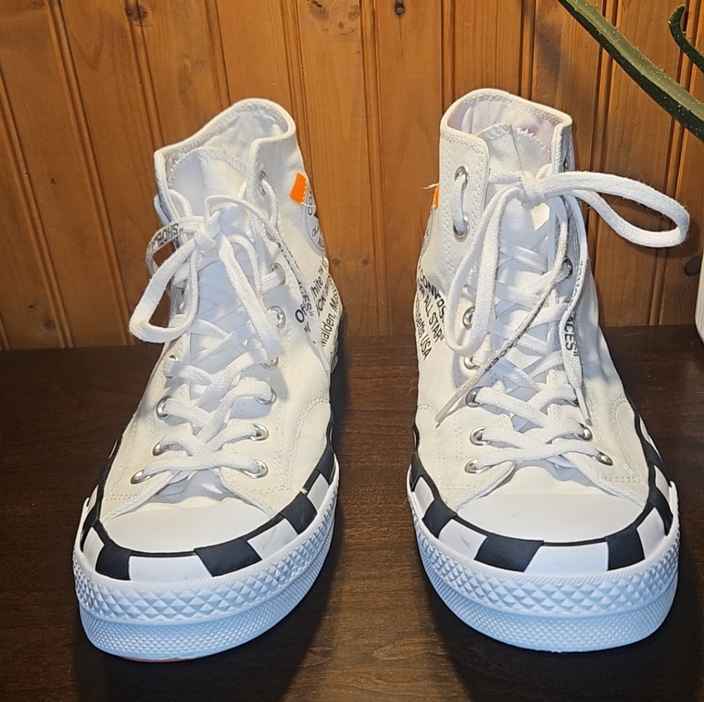 Off-White Coverse Chuck Taylor All Star Unisex Shoes (M11,W13) - Picture 3 of 7